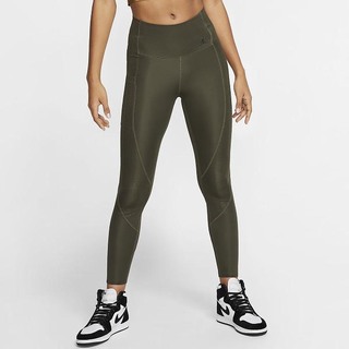 Leggings Nike Jordan Dama Kaki Negrii | NBZW-40961